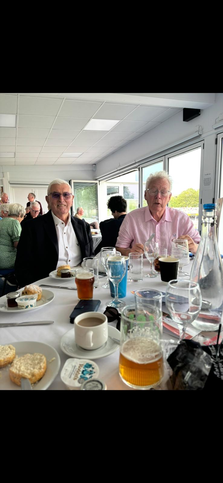 End of season hospitality at the cricket